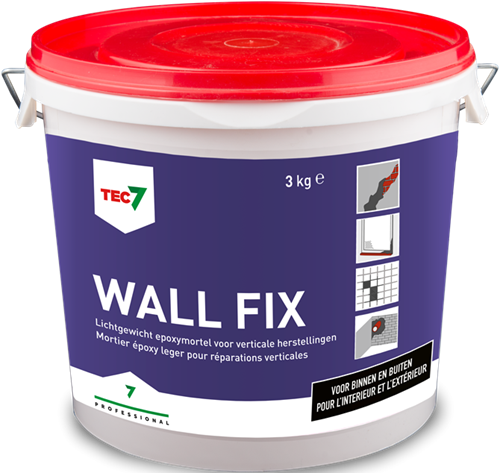 Tec7 Wandbefestigung | leichter Epoxidmörtel | Eimer 3kg - 602830000