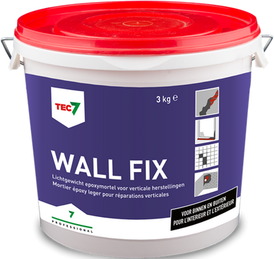 Tec7 Wandbefestigung | leichter Epoxidmörtel | Eimer 3kg - 602830000