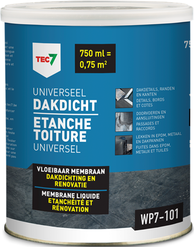 Tec7 wp7-101 Universal-Dachdose 750 ml – 602460000