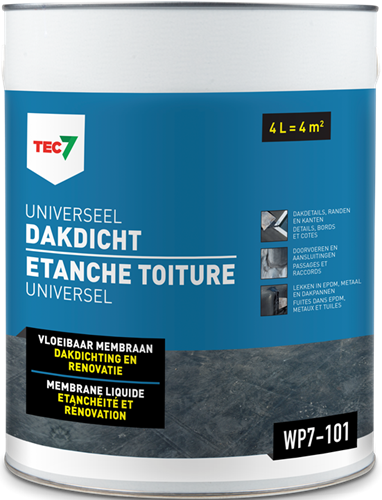 Tec7 wp7-101 universeller dachdichter Eimer 4l - 602470000