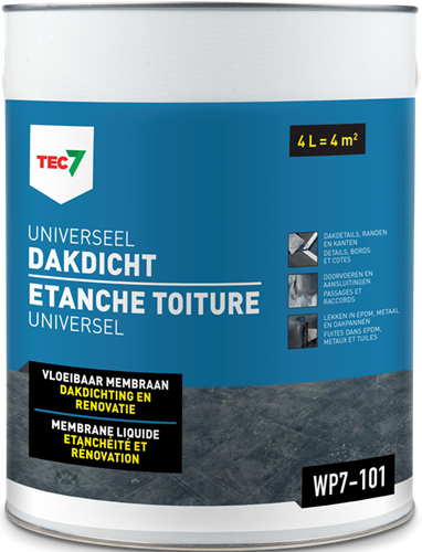 Tec7 wp7-101 universeller dachdichter Eimer 4l - 602470000