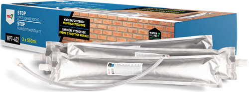 Tec7 wp7-402 Stoppt das Aufsteigen von Feuchtigkeit, Set 3 x 550 ml Würstchen – 602060000
