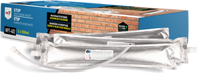 Tec7 wp7-402 Stoppt das Aufsteigen von Feuchtigkeit, Set 3 x 550 ml Würstchen – 602060000