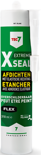 Tec7 x-seal weiß, Kartusche, 310 ml | alles und überall abdichten - 528009000