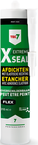 Tec7 x-seal schwarz, Kartusche, 310 ml | alles und überall abdichten - 528013000