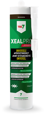 Tec7 xealpro Dichtmittel braun Kartusche 310 ml – 528012000 - afbeelding 1