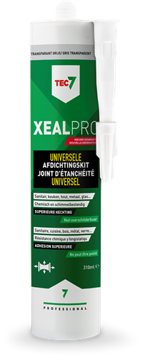 Tec7 xealpro Dichtmittel transparent grau Kartusche 310 ml – 528007000