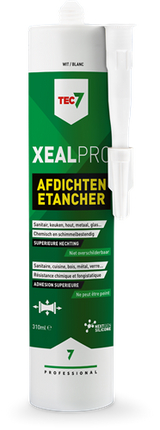 Tec7 xealpro Dichtmittel weiß Kartusche 310 ml – 528001000 - afbeelding 1