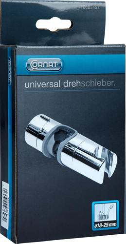 Cornat Gleitstift für Duschstange 18–25 mm CH – tecb3457