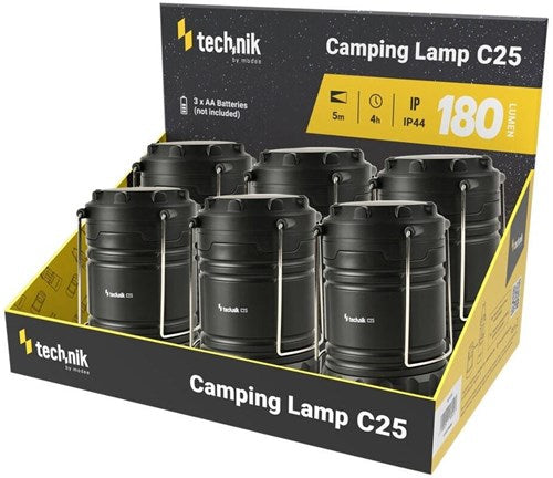 Technik LED Campinglampe 3xaa 180 Lumen - 5720190