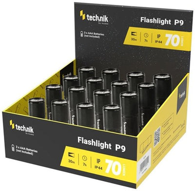 Technik LED-Taschenlampe Aluminium 3xaaa 70 Lumen - 5720130