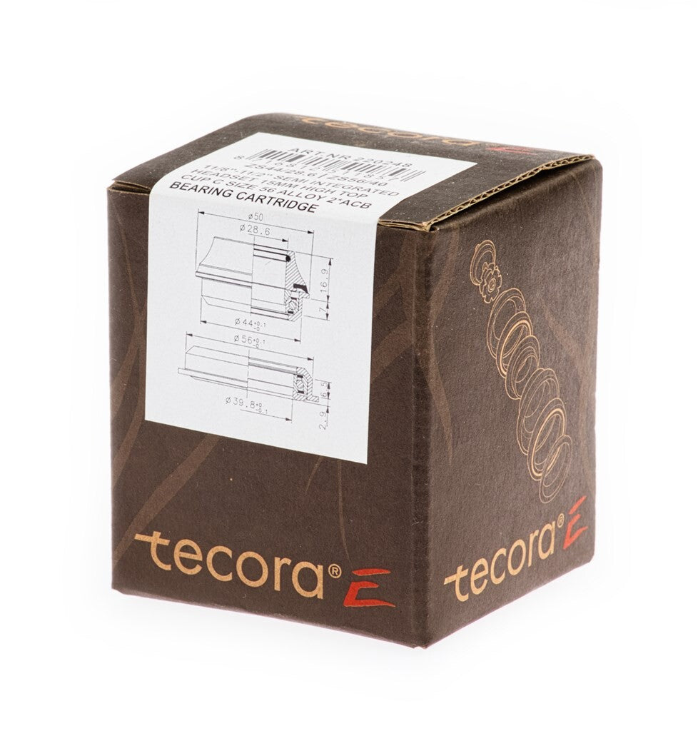 Tecora e Headset 1 1 8 1 1 2 Zoll semi-integriert.45-45 schwarz