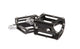 Tecora e Pedale BMX Downhill ATB Flach mit Pedalstiften Schwarz