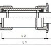 BSA BOTS BRACKET 132 mm. Draht