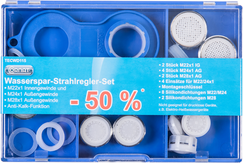 Cornat Eco-Set Energiesparheizungen 23 Stück – tecwd115