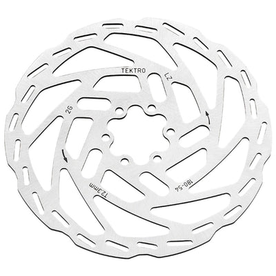 Tektro-Scheibenbremse-Rotor TR180-54 Ø180x2,3 mm, Silber