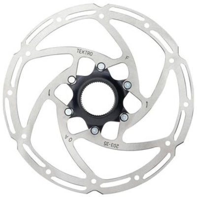 Tektro Bremsscheibe Tr203-35 Ø203 mm Centerlock Silber (Workshop-Verpackung)