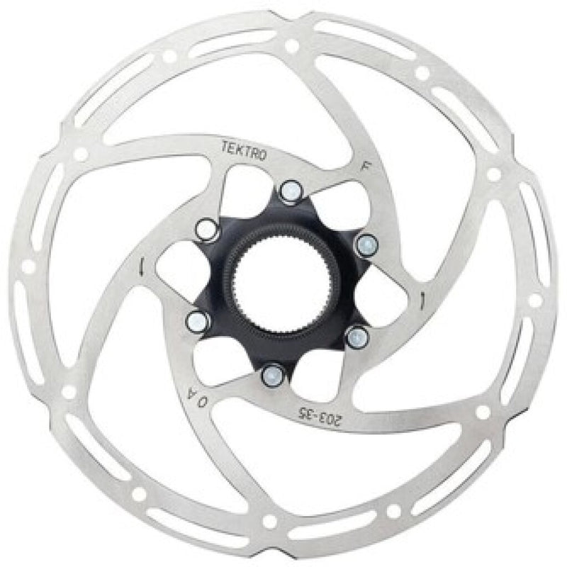 Tektro Bremsscheibe Tr203-35 Ø203 mm Centerlock Silber (Workshop-Verpackung)