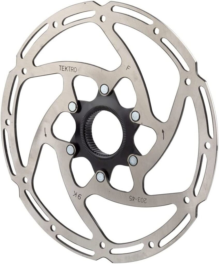KT TR203-45 Bremsscheibenrotor Ø203 mm 2,3 mm Centerlock Silber