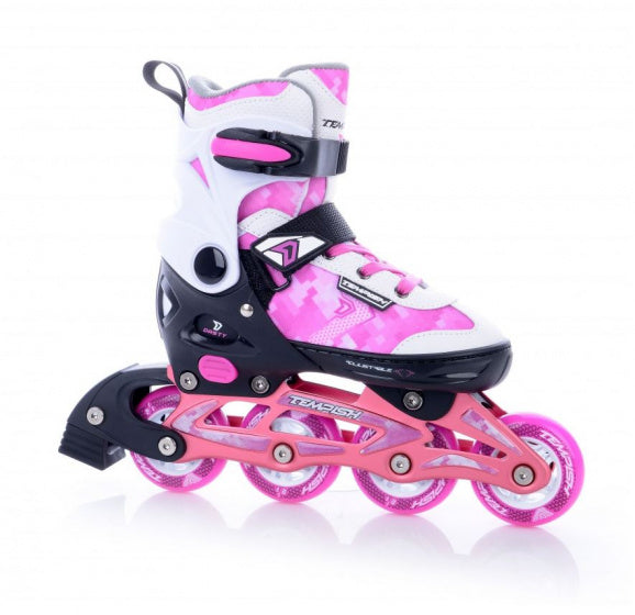 Inline-Skates Dasty 82A Softboot rosa Größe 33-36