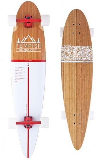 Longboard Flow 109 x 23 cm leer weiß