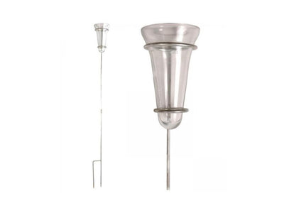 Esschert Design Esschert Regenmesser aus verzinktem Glas
