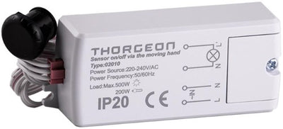 Thorgeon Bewegungsmelder mit integriertem Mini-IR-Handwerk 6 cm – 3900532