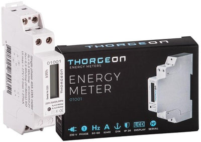 Thorgeon kWh-Zähler 1-phasig digital 40a + Impuls - 4518250