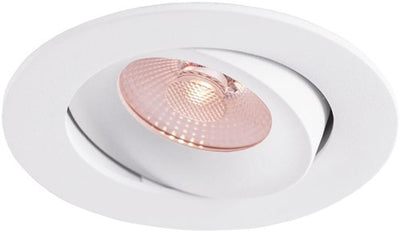 Thorgeon LED-Einbaustrahler 8,2W dimtowarm 96mm rund verstellbar weiß - LED4680