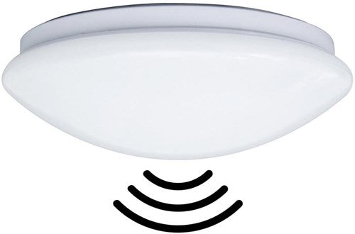 Thorgeon LED-Deckenleuchte 255 mm weiß 12 W tri-weiß IP44 + Sensor – 5017770