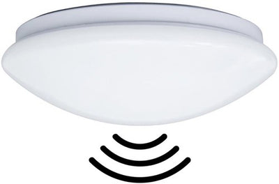Thorgeon LED-Deckenleuchte 255 mm weiß 12 W tri-weiß IP44 + Sensor – 5017770