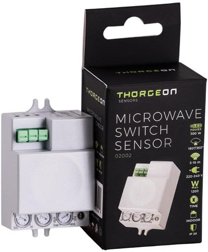 Thorgeon Radar-Bewegungssensor, integrierter Mini-Weiß – 3900546