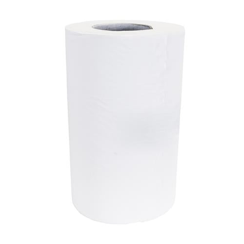 Towlers Reinigungspapier, B = 22 cm, L = 70 m, weiße 2-lagige PP-Rolle (12) | 12 Stk