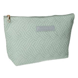 Reisende Toilettenbeutel Schönheitstasche Welle Türkis 30 cm x 19,5 cm - afbeelding 1