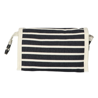Traveller Mirror Bag Streifen Blauw Sports Classic 16.5x11Cm