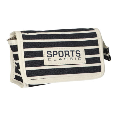 Traveller Mirror Bag Streifen Blauw Sports Classic 16.5x11Cm