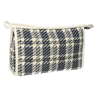 Reisender Toilettenbag Tweed Fenster 26x16cm