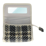 Reisende Spiegelbeutel Tweed Fenster 16,5x11cm - afbeelding 2