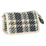 Reisende Spiegelbeutel Tweed Fenster 16,5x11cm - afbeelding 1