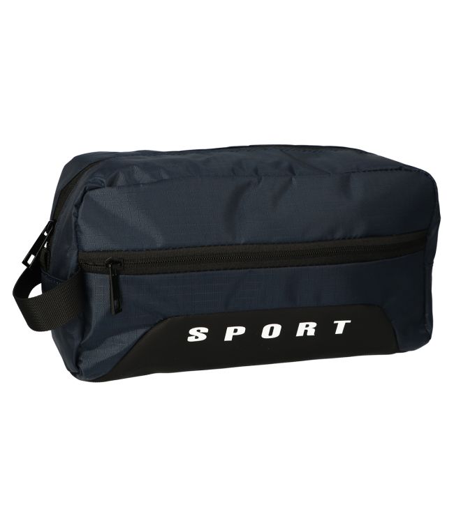 Reisende Toilettenbeutel Sportkasten Blau 30x19.5 cm