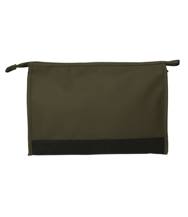 Reisender Toilettenbag Gummi -Bottomgrün 35x24cm