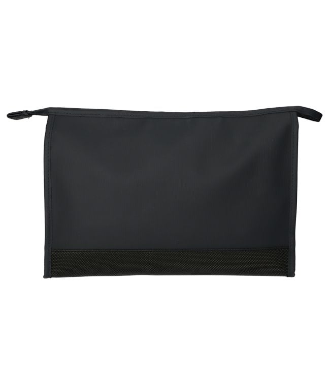 Reisender Toilettenbag Gummi -Bottom Black 35x24cm