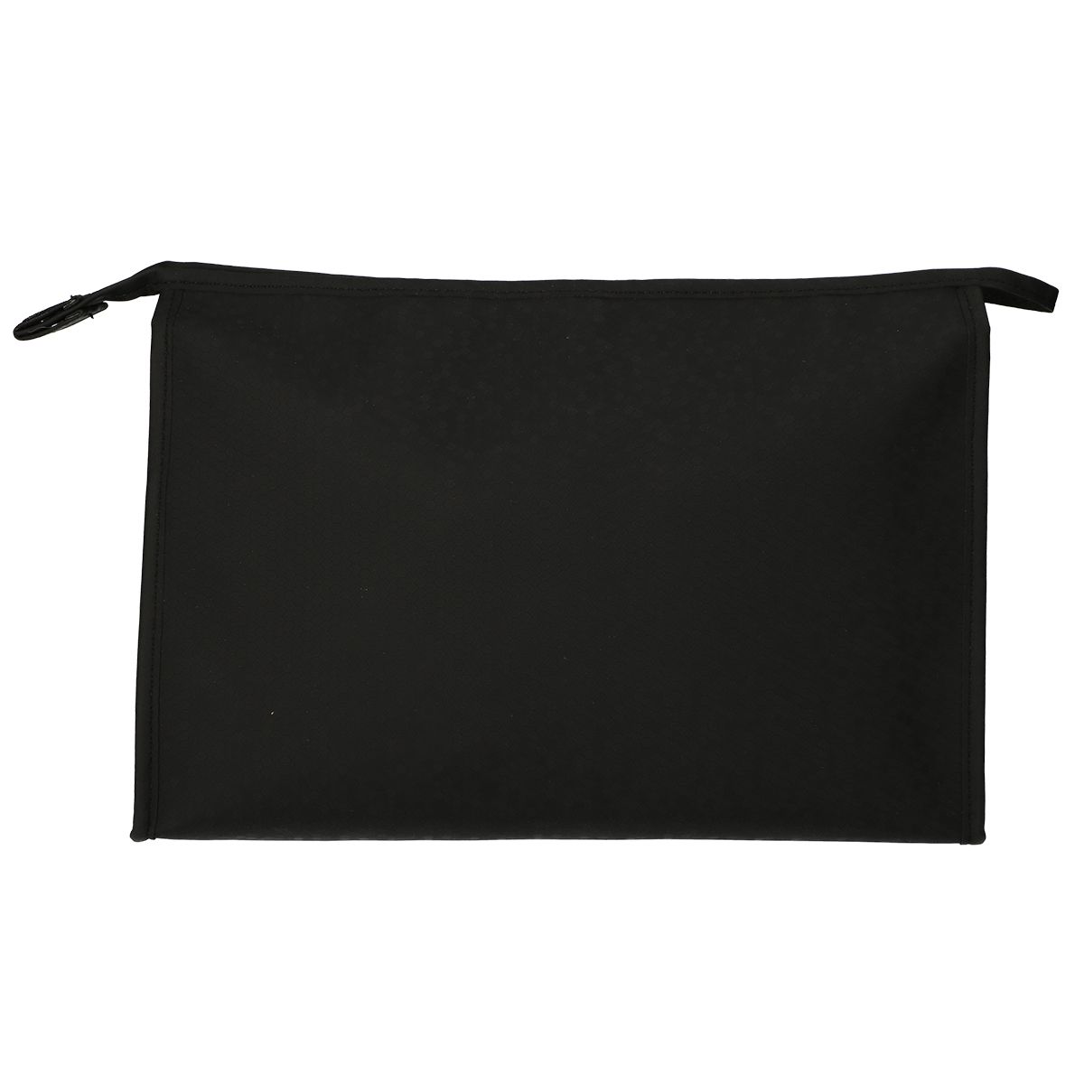 Reisende Toilettenbeutel klagen horizontal schwarz 35x24 cm