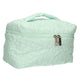 Traveler Beauty Case Blumen Türkis 24cm x 17cm