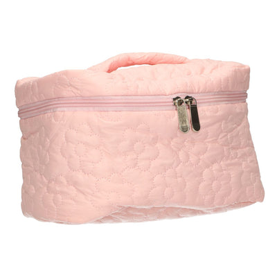 Traveler Beauty Case Blumen rosa 24cm x 17cm