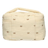 Traveler Beauty Case Schleifen beige 24cm x 17cm