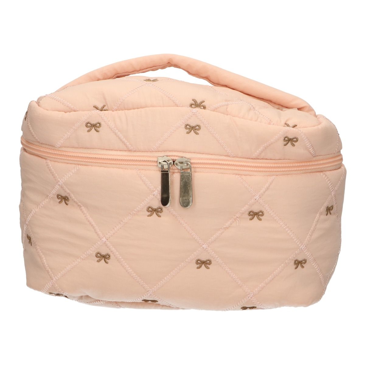Traveler Beauty Case Schleifen Lachs 24cm x 17cm