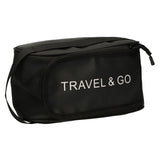 Traveller Kulturbeutel Travel Go schwarz 15,5cm x 13,5cm - afbeelding 1