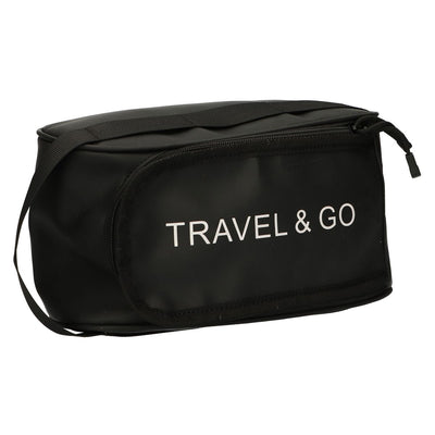 Traveller Kulturbeutel Travel Go schwarz 15,5cm x 13,5cm
