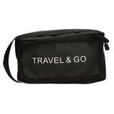 Traveller Kulturbeutel Travel Go schwarz 15,5cm x 13,5cm - afbeelding 2